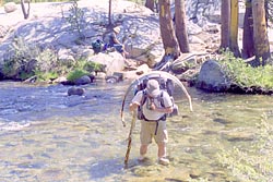 Crossing Bear Creek in Late Summer